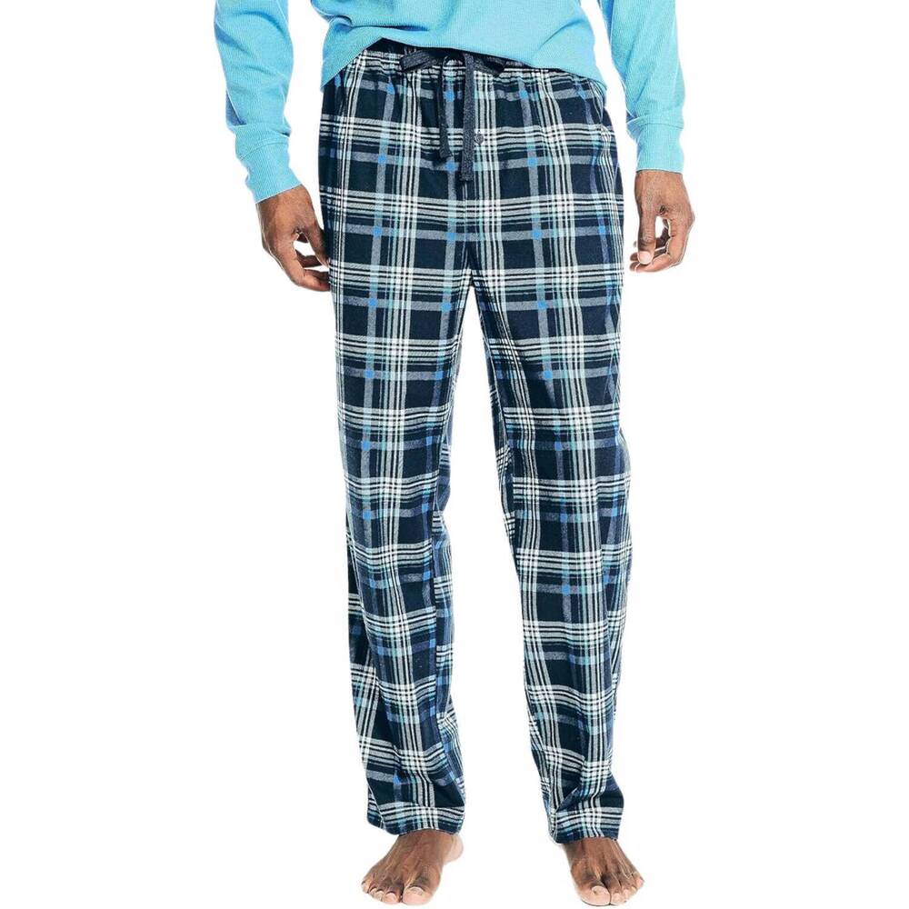 NEW NAUTICA classic fit drawstring lounge pants in navy